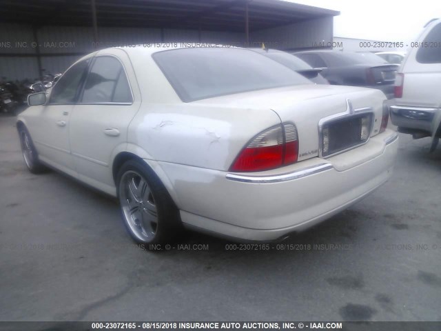 1LNHM86S95Y600566 - 2005 LINCOLN LS 白色 照片 3