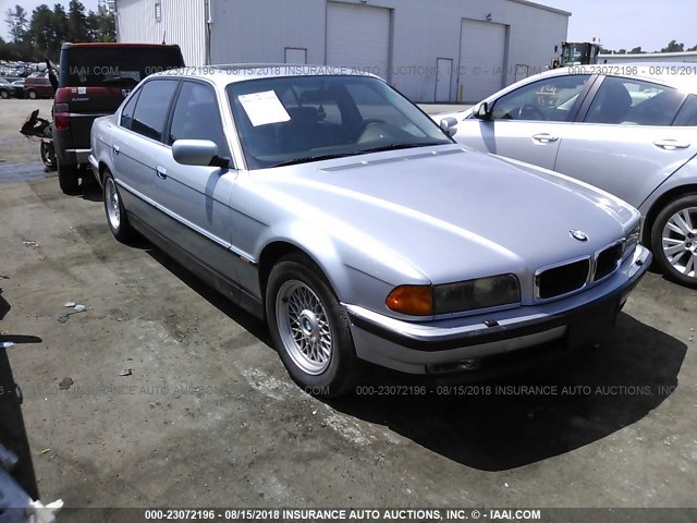 WBAGJ8323WDM13536 - 1998 BMW 740 IL SILVER photo 1