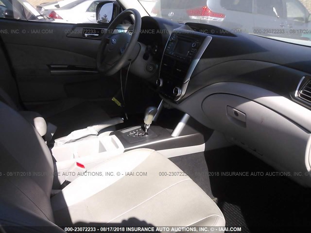 JF2SHGGC8BH707847 - 2011 SUBARU FORESTER TOURING 蓝色 照片 5