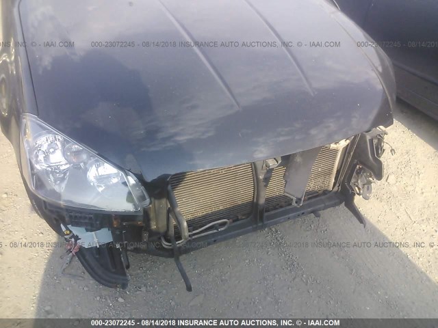 1N4AL11D16N335157 - 2006 NISSAN ALTIMA S/SL BLACK photo 6