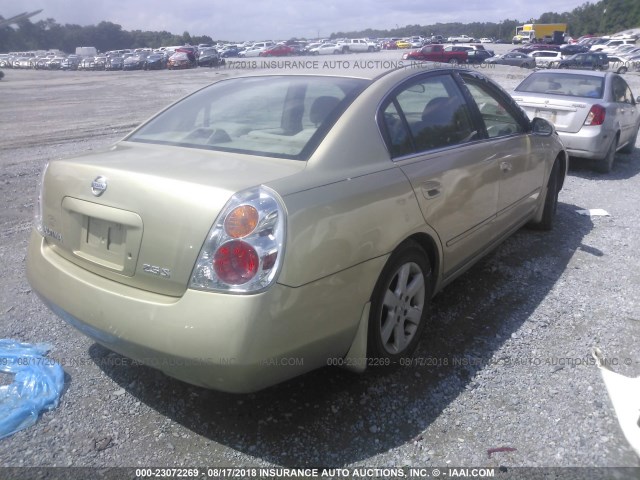 1N4AL11D52C128759 - 2002 NISSAN ALTIMA S/SL GOLD photo 4