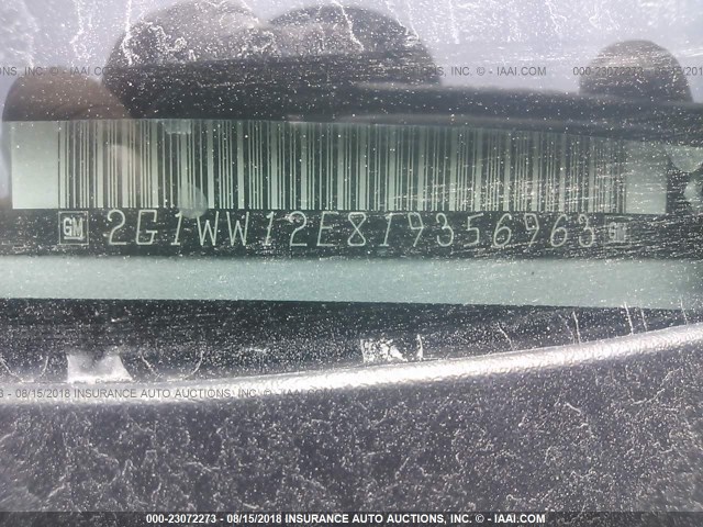 2G1WW12E819356963 - 2001 CHEVROLET MONTE CARLO LS SILVER photo 9