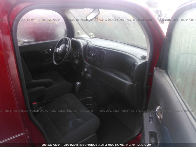 JN8AZ2KRXET351655 - 2014 NISSAN CUBE S/SL RED photo 5