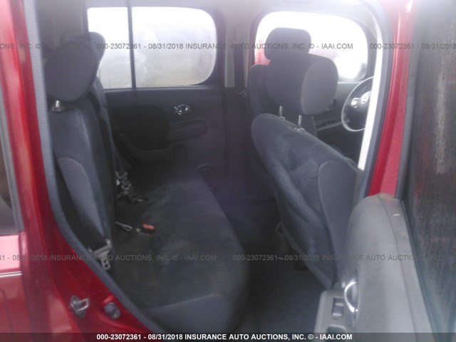 JN8AZ2KRXET351655 - 2014 NISSAN CUBE S/SL RED photo 8