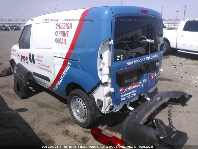 ZFBERFAT5G6B83531 - 2016 RAM PROMASTER CITY  白色 照片 3