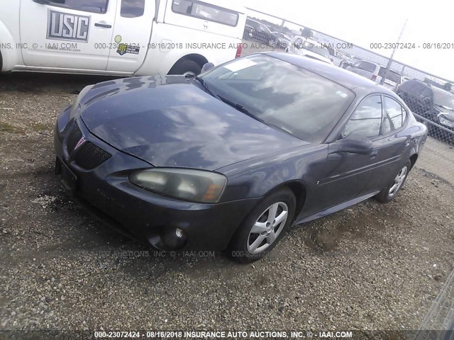 2G2WP552781126566 - 2008 PONTIAC GRAND PRIX ნაცრისფერი ფოტო 2