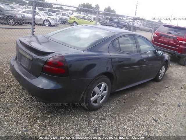 2G2WP552781126566 - 2008 PONTIAC GRAND PRIX ნაცრისფერი ფოტო 4