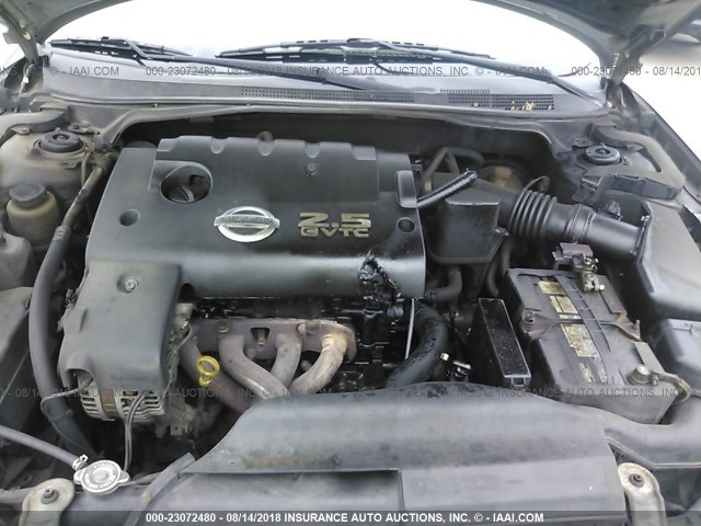 1N4AL11E05N490659 - 2005 NISSAN ALTIMA S/SL TAN photo 10