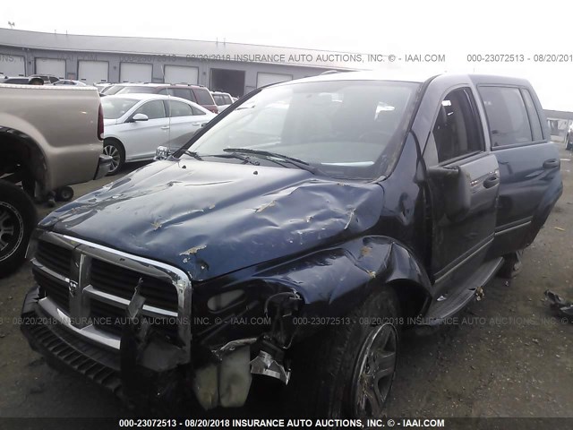 1D4HB58D44F212942 - 2004 DODGE DURANGO LIMITED BLUE photo 2