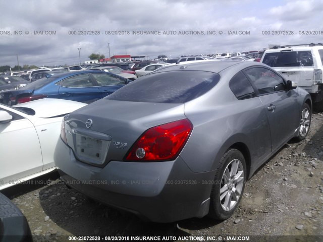 1N4BL24E68C205050 - 2008 NISSAN ALTIMA 3.5SE GRAY photo 4