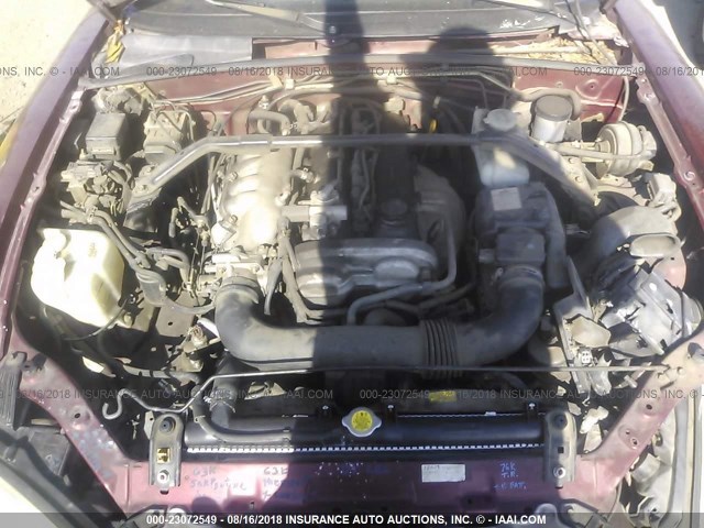 JM1NB353230310059 - 2003 MAZDA MX-5 MIATA LS RED photo 10