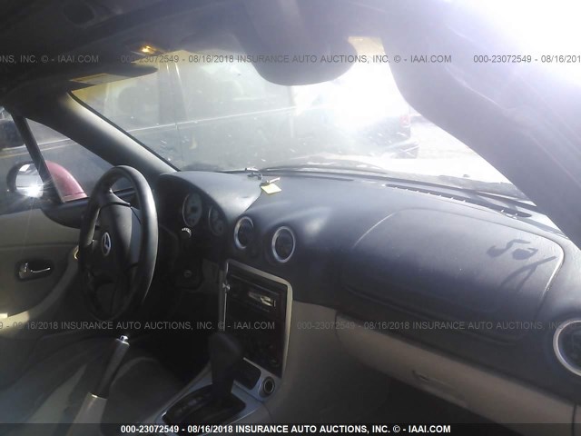 JM1NB353230310059 - 2003 MAZDA MX-5 MIATA LS RED photo 5