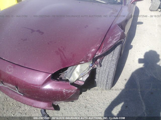 JM1NB353230310059 - 2003 MAZDA MX-5 MIATA LS RED photo 6