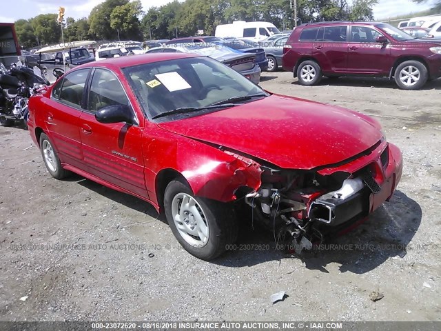 1G2NF52F02C211093 - 2002 PONTIAC GRAND AM SE1 RED photo 1