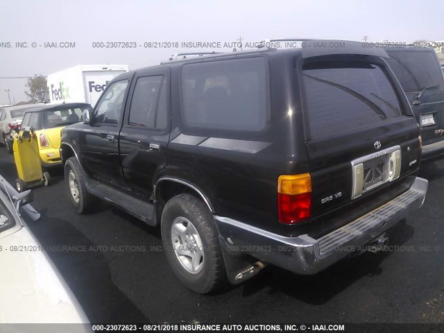 JT3VN39W4P0096715 - 1993 TOYOTA 4RUNNER VN39 SR5 BLACK photo 3