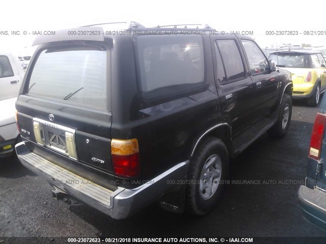 JT3VN39W4P0096715 - 1993 TOYOTA 4RUNNER VN39 SR5 BLACK photo 4