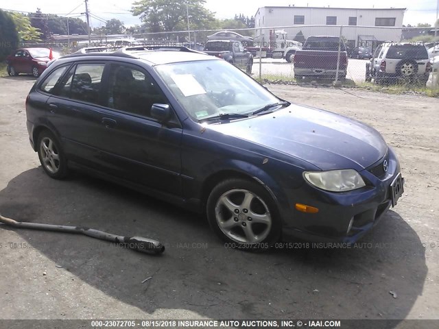 JM1BJ245321460449 - 2002 MAZDA PROTEGE PR5 蓝色 照片 1