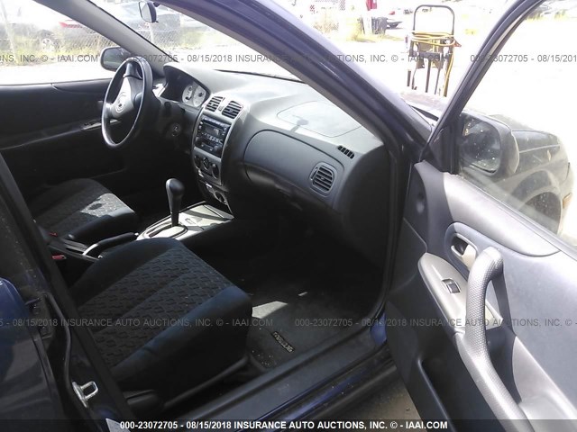 JM1BJ245321460449 - 2002 MAZDA PROTEGE PR5 蓝色 照片 5