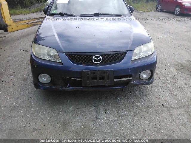 JM1BJ245321460449 - 2002 MAZDA PROTEGE PR5 蓝色 照片 6