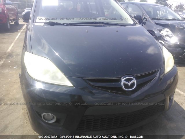 JM1CR2W3XA0360071 - 2010 MAZDA 5 BLACK photo 6