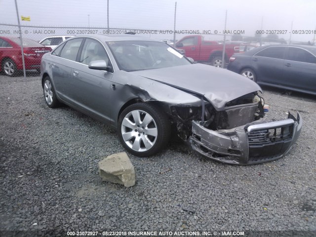 WAUDH74F86N140520 - 2006 AUDI A6 3.2 QUATTRO GRAY photo 1