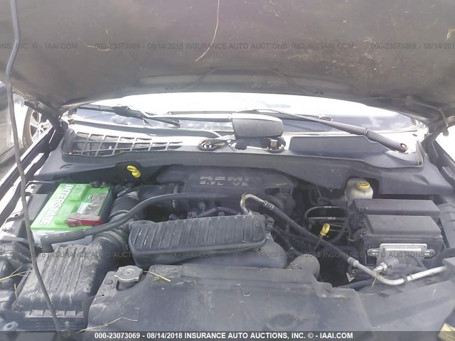 1A8HX58238F140529 - 2008 CHRYSLER ASPEN LIMITED შავი ფოტო 10