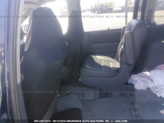 5FNRL38716B034556 - 2006 HONDA ODYSSEY EXL BLUE photo 8