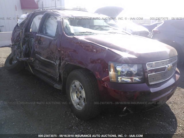 1GNSKBE05BR313817 - 2011 CHEVROLET TAHOE K1500 LT MAROON photo 1