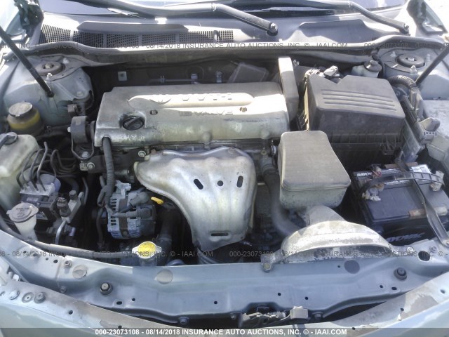 4T1BE46K37U618227 - 2007 TOYOTA CAMRY NEW GENERAT CE/LE/XLE/SE TEAL photo 10