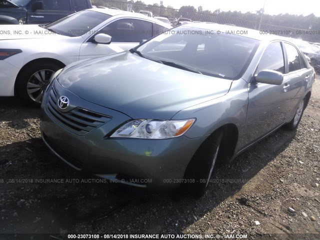 4T1BE46K37U618227 - 2007 TOYOTA CAMRY NEW GENERAT CE/LE/XLE/SE TEAL photo 2