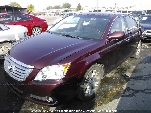 4T1BK36BX9U336205 - 2009 TOYOTA AVALON XL/XLS/LIMITED BURGUNDY photo 2