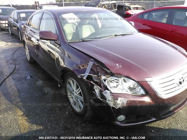 4T1BK36BX9U336205 - 2009 TOYOTA AVALON XL/XLS/LIMITED BURGUNDY photo 6