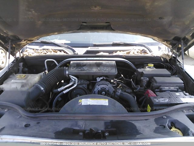 1J8HH48K08C167664 - 2008 JEEP COMMANDER SPORT Սև լուսանկար 10