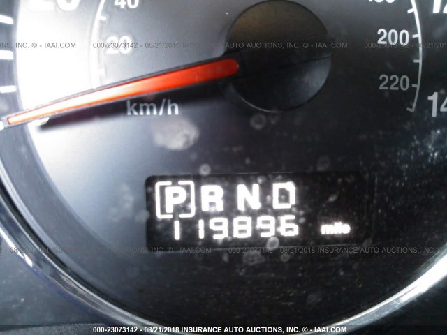 1J8HH48K08C167664 - 2008 JEEP COMMANDER SPORT Սև լուսանկար 7