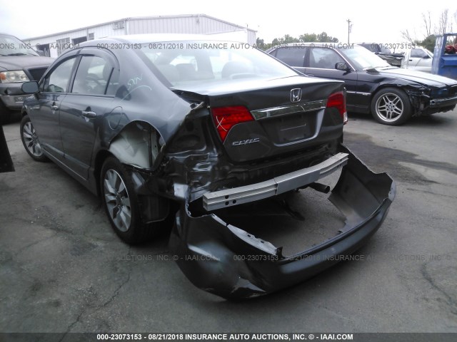 19XFA1F97BE000123 - 2011 HONDA CIVIC EXL 灰色 照片 3