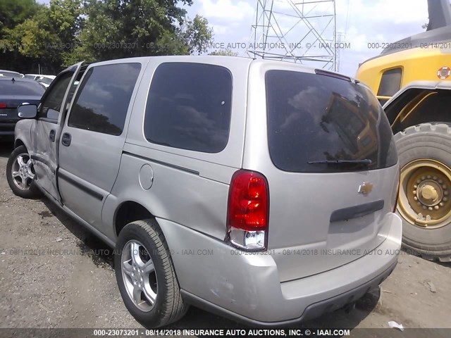 1GNDV23137D112420 - 2007 CHEVROLET UPLANDER LS SILVER photo 3