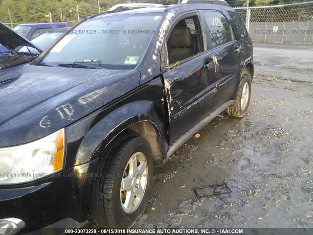 2CKDL33FX86305964 - 2008 PONTIAC TORRENT BLACK photo 6