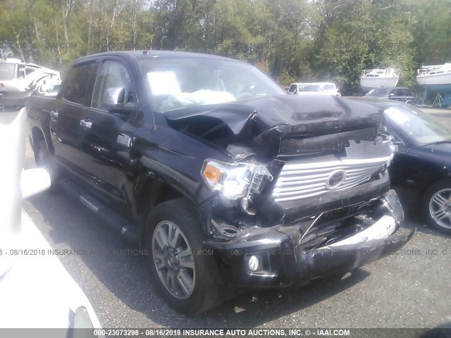 5TFAY5F13FX437467 - 2015 TOYOTA TUNDRA CREWMAX 1794/PLATINUM 黑色 照片 1