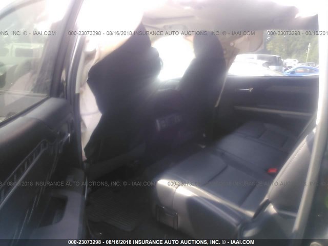 5TFAY5F13FX437467 - 2015 TOYOTA TUNDRA CREWMAX 1794/PLATINUM 黑色 照片 8