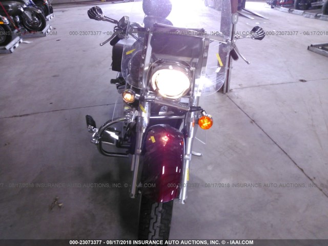 1HFSC52676A301615 - 2006 HONDA VTX1300 R MAROON photo 5