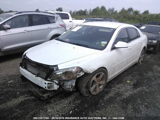 1G1ZC5E12BF188252 - 2011 CHEVROLET MALIBU 1LT WHITE photo 2