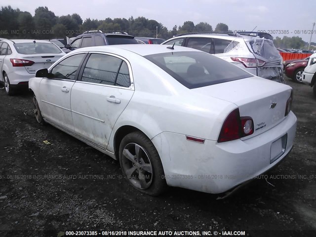 1G1ZC5E12BF188252 - 2011 CHEVROLET MALIBU 1LT WHITE photo 3