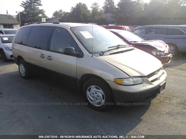 1B4GP44R8YB703045 - 2000 DODGE GRAND CARAVAN SE/SPORT BEIGE photo 1