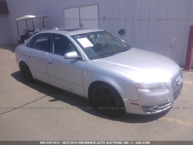 WAUAF68E65A436176 - 2005 AUDI A4 2.0T SILVER photo 1