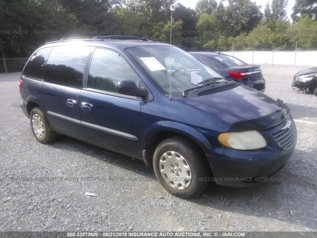 1C4GJ25333B183767 - 2003 CHRYSLER VOYAGER BLUE photo 1