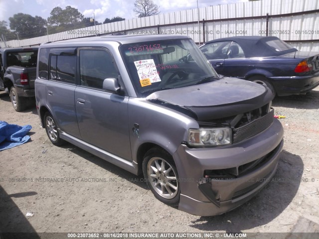 JTLKT324X64100629 - 2006 TOYOTA SCION XB Silber Foto 1