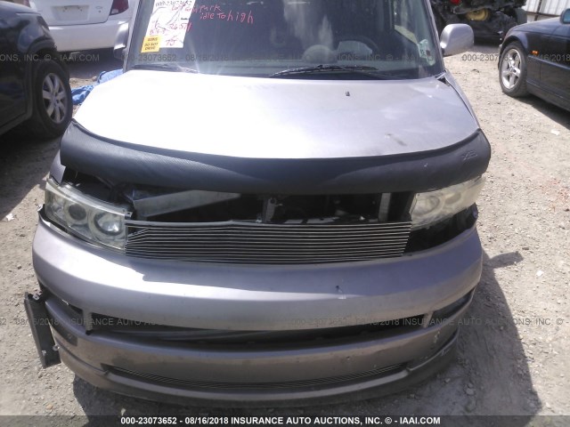 JTLKT324X64100629 - 2006 TOYOTA SCION XB Silber Foto 6