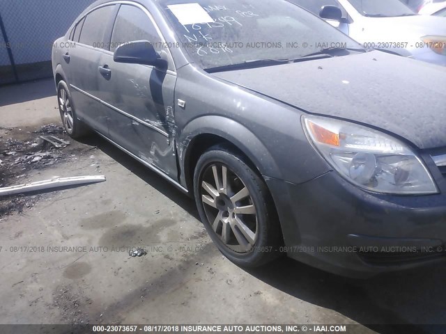 1G8ZS57N67F189349 - 2007 SATURN AURA XE GRAY photo 6