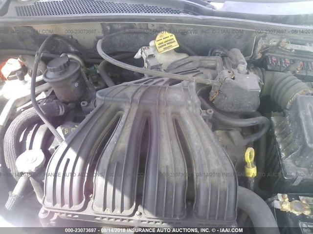 3A4FY48B57T604599 - 2007 CHRYSLER PT CRUISER SILVER photo 10