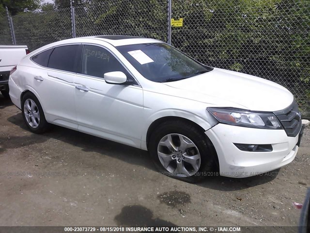 5J6TF2H56CL006857 - 2012 HONDA CROSSTOUR EXL WHITE photo 1